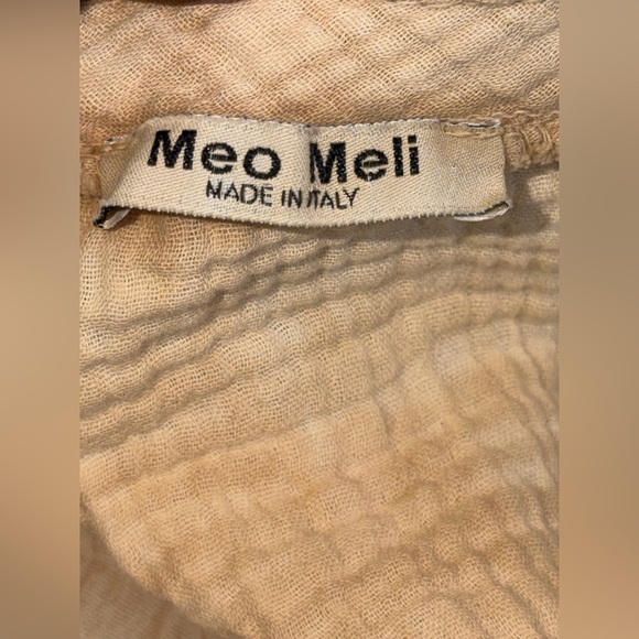 Meo Meli Basketweave Gauze Boxy Top - Picture 3 of 6